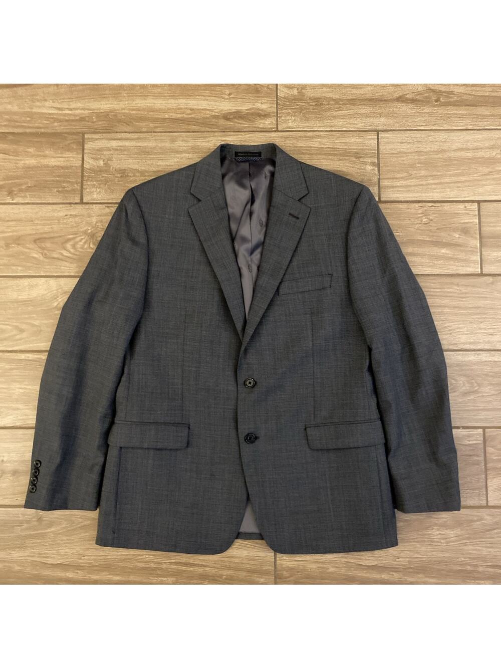 Ralph Lauren Charcoal Gray 3 Pocket Sport Coat Blazer Jacket Mens Size 42 R